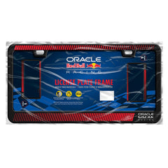 Oracle Red Bull Racing License Plate Frame, Black with Red Powerbar