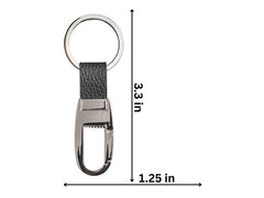 Leather Clip Keychain
