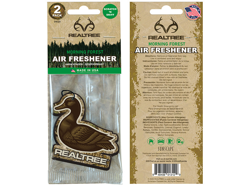 Realtree® Duck Air Freshener (2-Pack) - Morning Forest