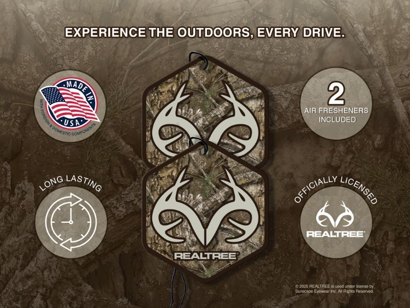 Realtree® Antlers Air Freshener (2-pack) - Black Diamond Trail