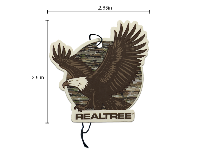 Realtree® Eagle Air Freshener (2-Pack) - Cabin Leather