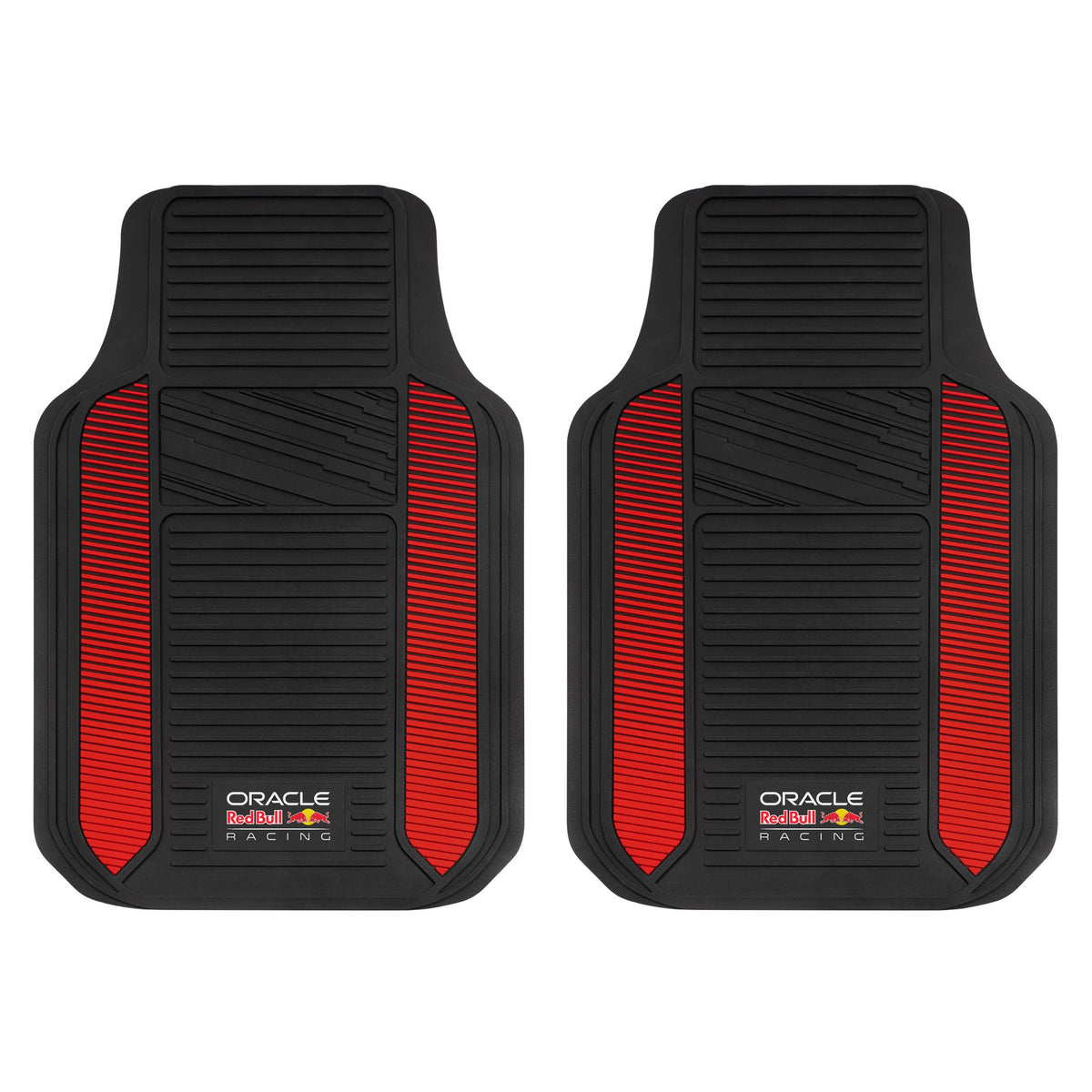 Oracle Red Bull Racing Heavy Duty Rubber Car Floor Mats, 4-Piece Set