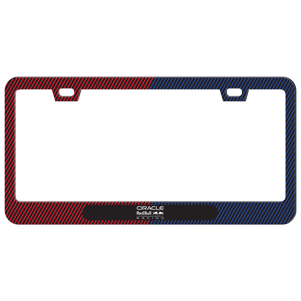 Oracle Red Bull Racing License Plate Frame, Team Livery Red/Blue Design