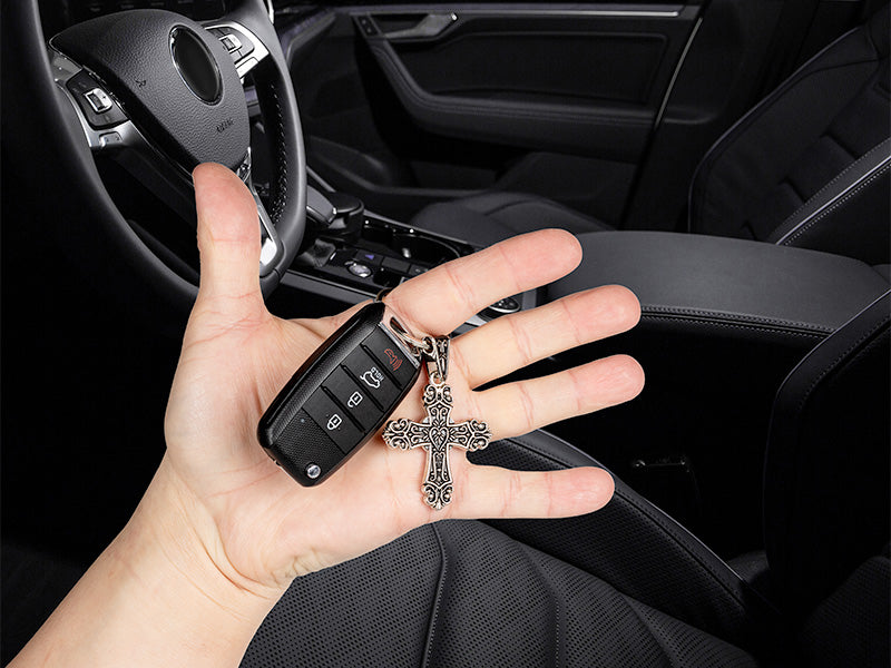 Cross Keychain