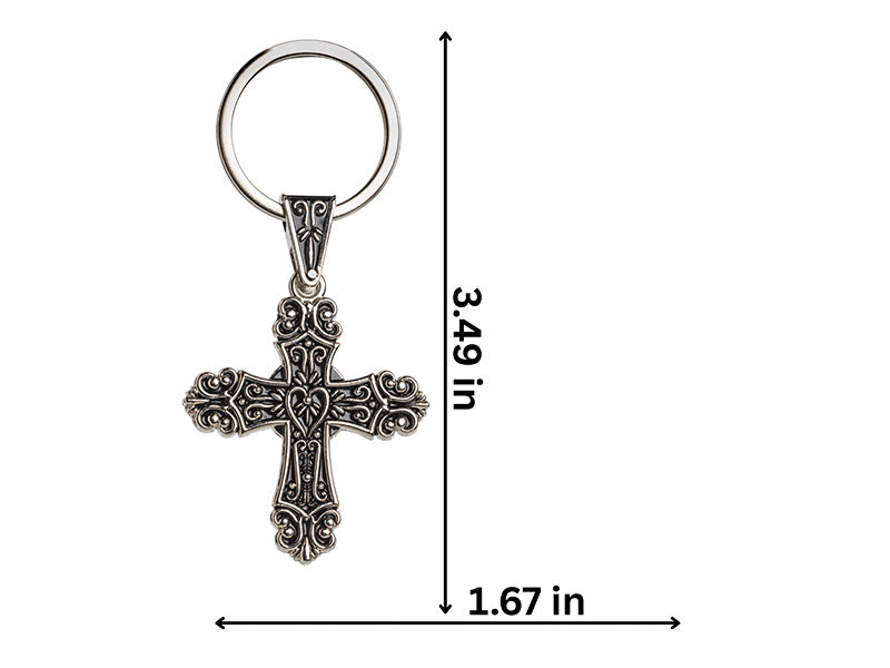 Cross Keychain